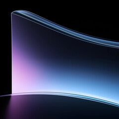 빛나는 유리패널 배경