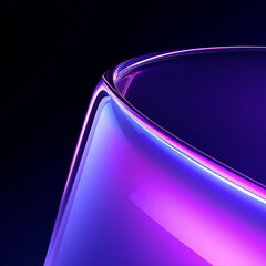 빛나는 유리패널 배경