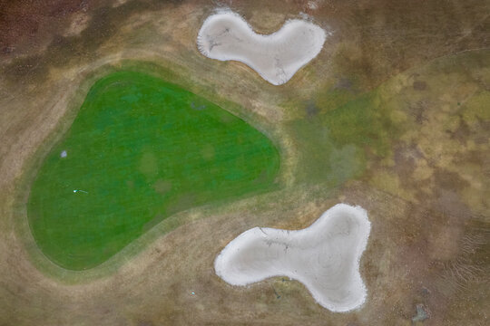 Golf Course in the Winter, Georgia