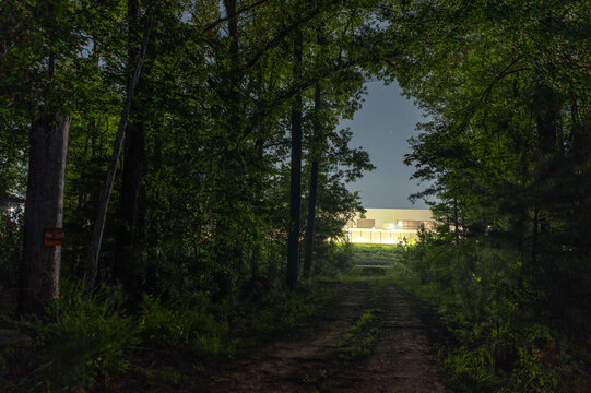 Light Pollution from Data Center in Rural Georgia