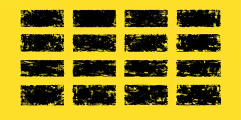 Grunge rubber stamp set with colorful map and flag icons © Mitu