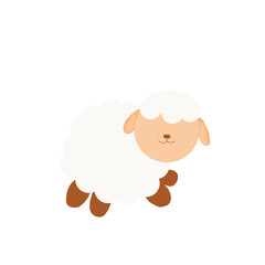 Obraz premium Baby Sheep Illustration
