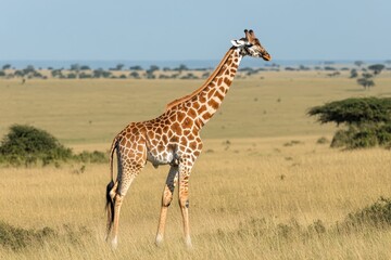 Obraz premium Giraffe in the Wild