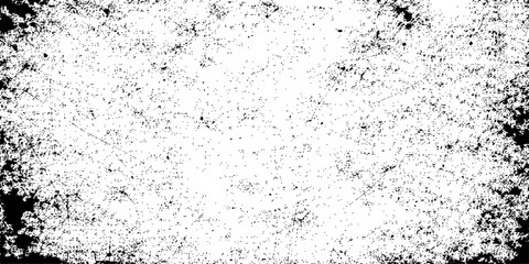 A vintage black and white abstract grunge background featuring a rough textured stone wall pattern with a weathered gray concrete and marble surface design