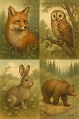 Animals and Nature Themes