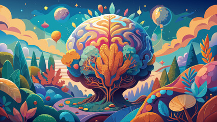 coral reef with fishes © Manan