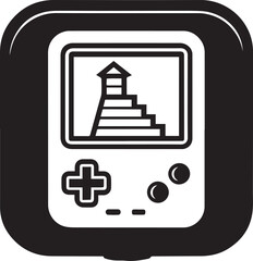 game controler  icon and vector 