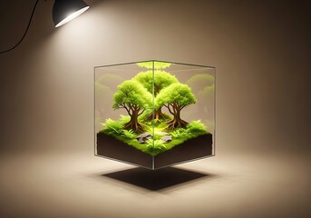 green plant in a pot