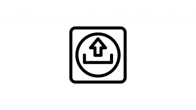 send animated icon