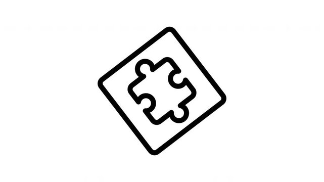 problem solving animated icon