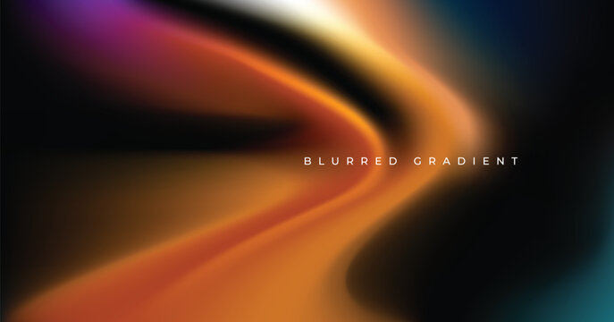 Blurred gradient background, fire cyclone illustration, abstract smooth colorful light