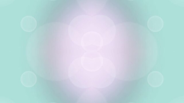 Dreamy Abstract Background Featuring Gentle Bokeh Light Circles on a Smooth Gradient of Blue and Purple Hues