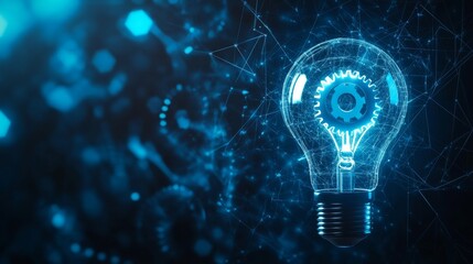 Creative design of light bulb gear with scientific sense