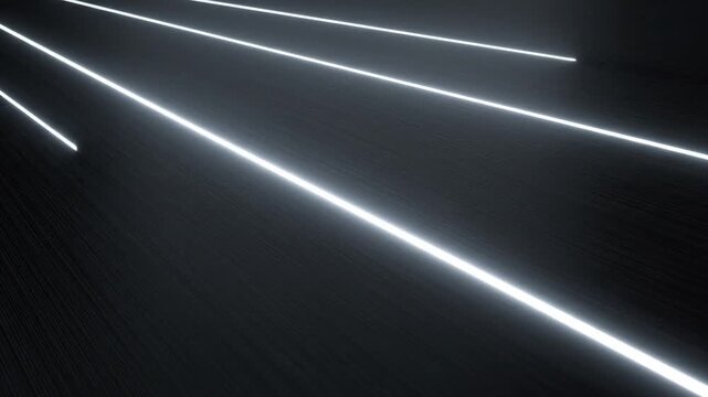Bright white glowing lines emerge and expand across a dark textured background