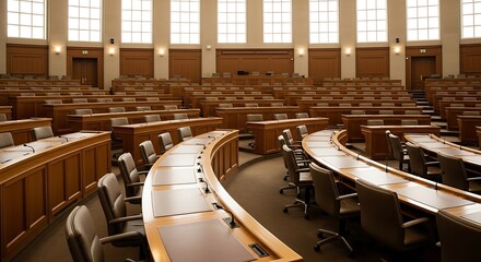Empty auditorium interior