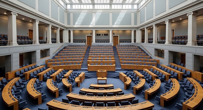 Government building interior