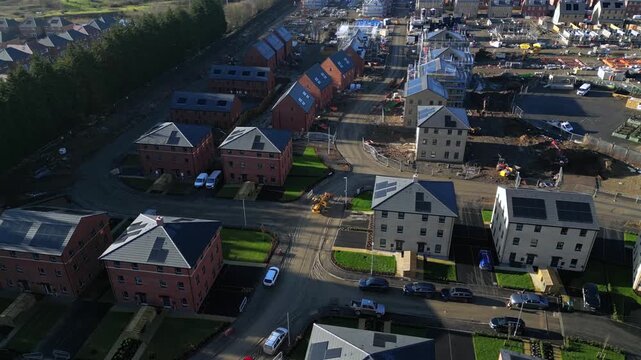 Exciting development of new homes in Leeds showcases modern living construction and vibrant community growth