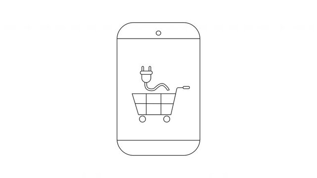 Online Shopping App Concept - Digital Commerce and Technology.