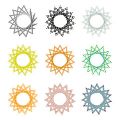 звезды треугольные 5