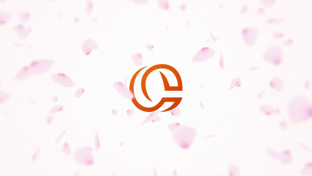 Sakura Burst Logo Reveal