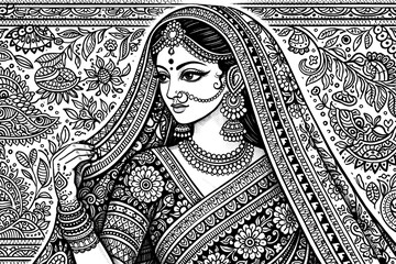 woman in black dress