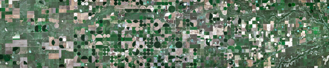 Amarillo Texas Farmland on open data satellite data © M. Jurzyk