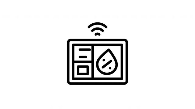 humidity animated icon