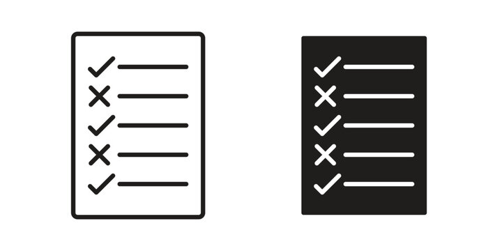 Guidelines icon. simple thin line icon vector illustration pack on white