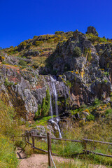 Faia da &Aacute;gua Alta Waterfall Walking Route, Douro International Natural Park, ZEC, ZEPA, Biosphere Reserve, Portugal, Europe