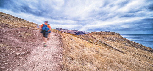 Vereda da Ponta de Sao Lourenco Footpath,  Ponta de Sao Lourenco Natural Reserve, Madeira, Portugal, Europe
