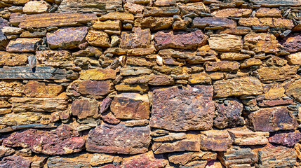 Natural Stone Wall Textured Background Design