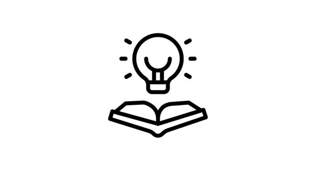 light bulb animated icon