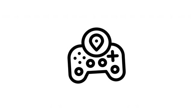 Map animated icon
