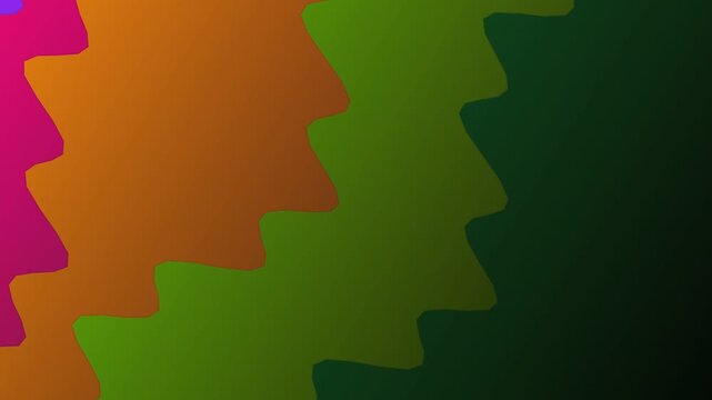 Colorful Interlocking Puzzle Pieces Background.