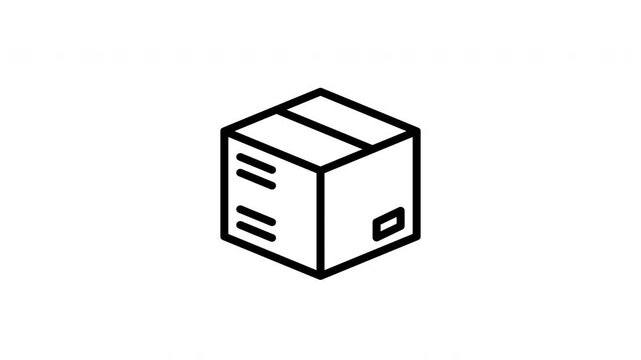 shipping animated icon