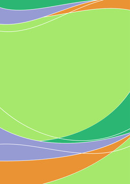 flat background design with a subtle color combination and swoosh shape