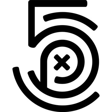 Five Second Timer Icon