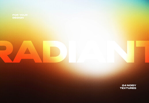 Radiant Chrome Gradient Textures
