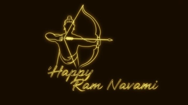 Happy Ram Navami Poster