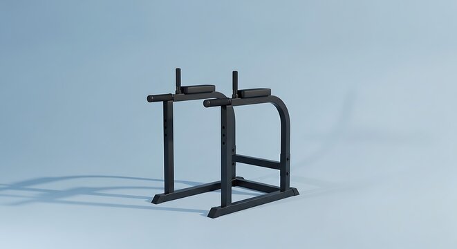 Modern parallel bars for fitness and exercise in gym