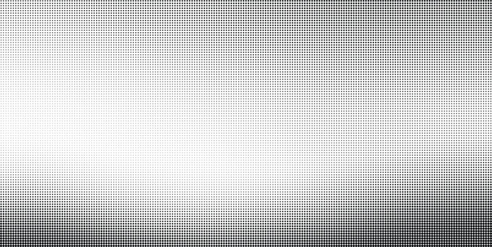 Clean Random Halftone Circle Dots Gradient Abstract Background