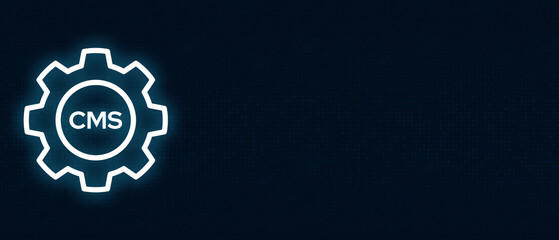 Content Management System Gear &ndash; CMS Symbol