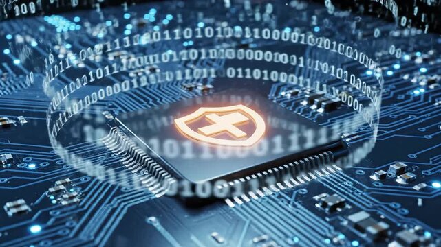 Circuit board with security shield