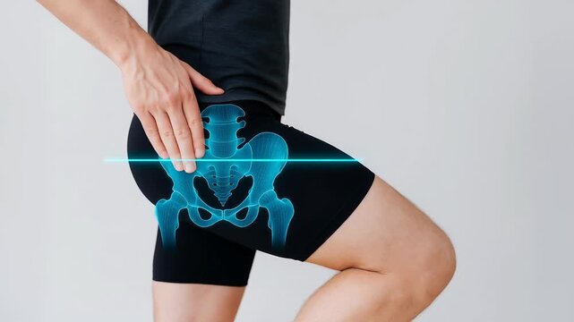 Physical therapy knee acl meniscus rehab return sport with male hip joint alignment pain relief focus for safer lower body recovery and confident