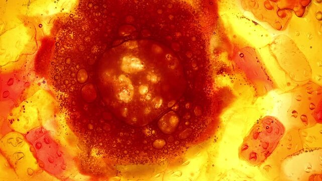 schmelzende und kochende Gelatine