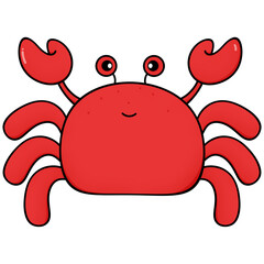 Cartoon crab