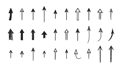 arrows icon set