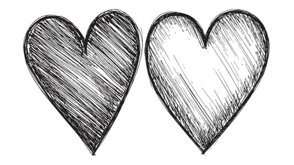 heart sketch