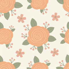 Minimalist_Pastel_Peach_Rose_Bouquet_Seamless_Pattern