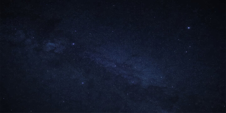 A dark blue grunge sky background features a textured night space design with floating particles, vintage paper patterns, and subtle light stars